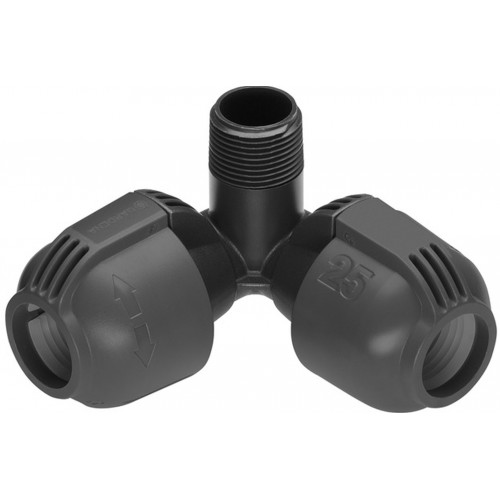 Gardena Sprinklersystem Winkelstück 25 mm x 3/4"-Außengewinde 2783-20