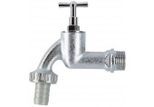 GARDENA Garten-Wasserhahn 3/4" Schlauch-Anschluss 19mm (3/4") Silber 7331-20