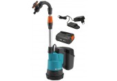 GARDENA 2000/2 Regenfasspumpe (2 bar/2 000 l/h) (1x2 Ah/18V) P4A set, 14602-61