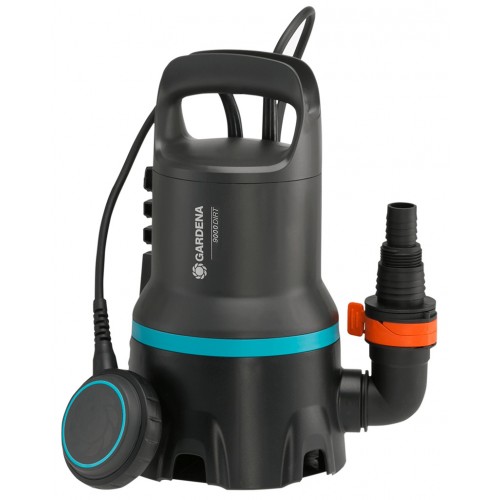 GARDENA 9000 Schmutzwasser-Tauchpumpe, Tauch-/Druckpumpe, 300W, 09040-61