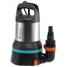 GARDENA Aquasensor 11000 Klarwasser-Tauchpumpe, Tauch-/Druckpumpe ( 450W/11 000l/h) 9034-