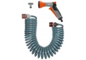 GARDENA Spiralschlauch-Set 10m, Impulsbrause 4647-20
