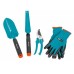 GARDENA Kleingeräte Set, Grundausstattung 4-teilig, 03085-20