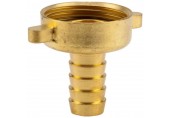 GARDENA Messing Schlauch-Verschraubung, 33,3mm (G 1"), 13mm (1/2") 7143-20