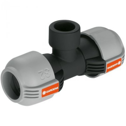 GARDENA T-Stück 32 mm Innengewinde 3/4", 2791-20