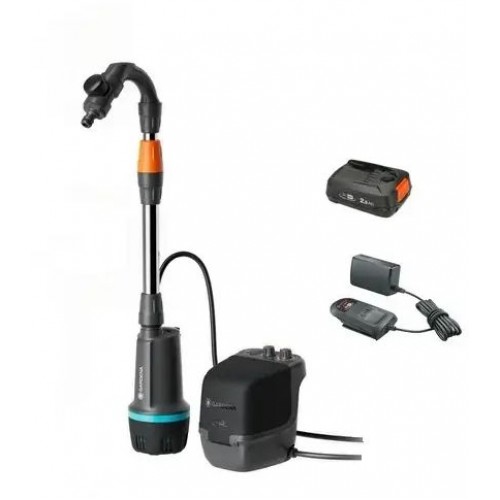 Gardena ComfAuto 2600 18V P4A Akku-Regenfasspumpe, (1x2,5Ah) 14604-20 Gardena ComfAuto 2600 18V P4A Akku-Regenfasspumpe, (1x2,5Ah) 14604-20