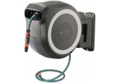 GARDENA PowerRoll XL Wand-Schlauchbox - Solo, 35 m, 18V, Weiß, 18642-55