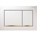 GEBERIT OMEGA 30 Betätigungsplatte, weiß/gold 115.080.KK.1