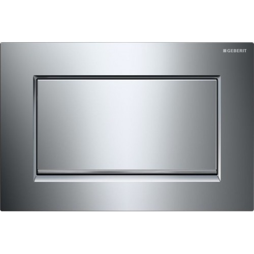 GEBERIT - SIGMA 30 Betätigungsplatte glanzchrom/chrom gebürstet/glanz 115.893.KY.1
