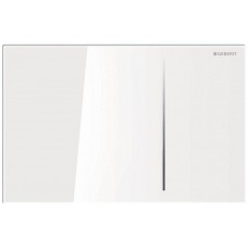 Geberit Sigma70 Betätigungsplatte für 2-Mengen-Spülung glas weiß 115.622.SI.1