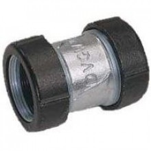 GEBO Quick QO Muffe mit Klemmringen an beiden Enden, 6/4", 17.195.02.05