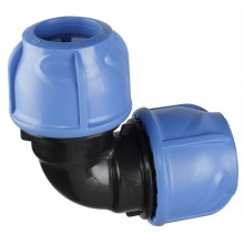 GEORG FISCHER iJOINT Polypropylen-Winkel, 90°/90, PN16 158-400-077