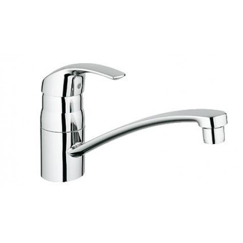 Grohe Eurosmart Einhebel-Spültischbatterie, chrom, DN 15 mit EcoJoy Technologie, 33281001