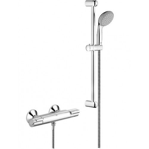 GROHE Grohtherm 1000 Thermostat und Brausegarnitur Tempesta Neu II 600 mm 34151001