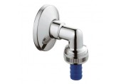 GROHE original WAS Anschlusswinkel für Schlauch DN 15, Chrom 41125000