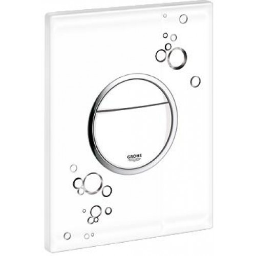 GROHE Nova Cosmopolitan Abdeckplatte Weiss / Chrom 38847LI0 GROHE Nova Cosmopolitan Abdeckplatte Weiss / Chrom 38847LI0
