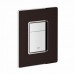 GROHE Skate Cosmopolitan Abdeckplatte Schwarz Leder