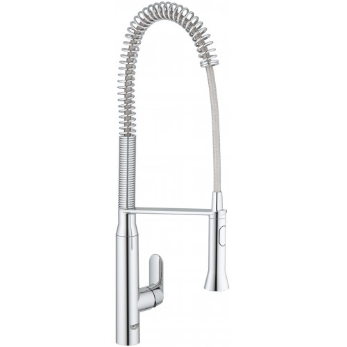 GROHE K7 Spültischarmatur mit Federarm, DN 15 verchromt 32950000