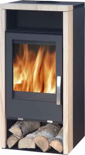 ABX GRÖNLAND Holz-Kaminofen, Sandstein 4673-6P