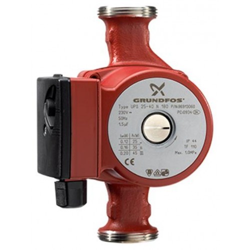 Grundfos Umwälzpumpe UPS 40-50 FN 250, PN6/10, 1x230V, 50Hz 95906422