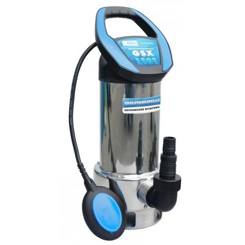 GÜDE GSX 1101 Schmutzwasser-Tauchpumpe 1100 Watt,max. 19.000 l/h,max. 8 m,max. 35 mm 94604