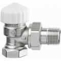 HEIMEIER V-exact II Thermostat-Ventilunterteil,DN 100 Eck, verkürzt, Messing 3451-01.000