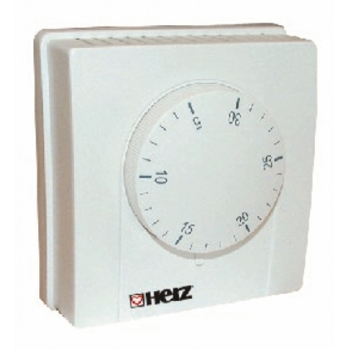 HERZ Mechanischer Raumthermostat, ohne Schaltuhr 230 V/24 V 3F79100