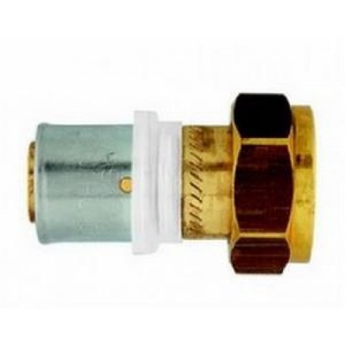 HERZ IPA Press Übergangsfitting mit Überwurfmutter, Flachdichtung, 20 × 2 – G 3/4" P702041 HERZ IPA Press Übergangsfitting mit Überwurfmutter, Flachdichtung, 20 × 2 – G 3/4" P702041