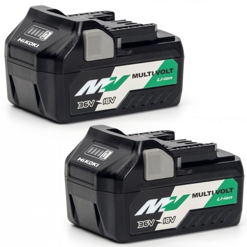 HiKOKI 380205 Wechselakku MultiVolt 36V, 2.5Ah - 18V, 5.0Ah (2x BSL36A18)