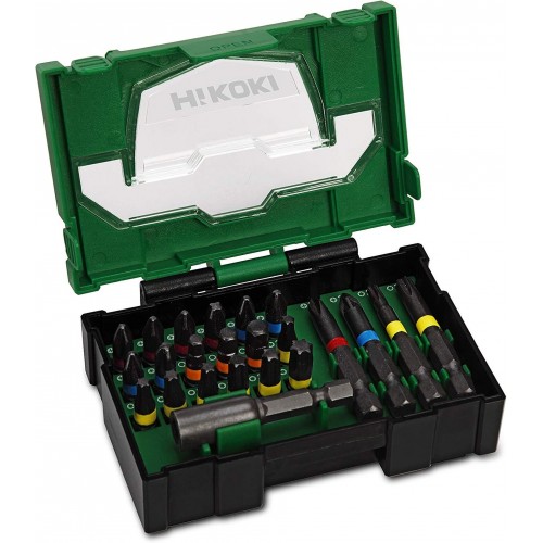 HiKOKI 40030021 23-teilige Bit-Box, stapellbar