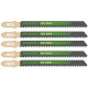HiKOKI 750021 HCS Sägeband für Stichsäge, Holz, 100,4/75x9,5x1,25 mm, 5 Stück