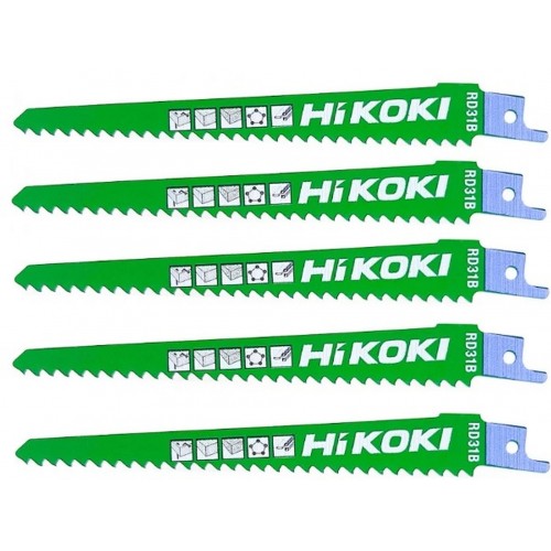 HiKOKI RD31B Säbelsägeblätter 150/128,5x19x1,25mm (5 Stck) 752025