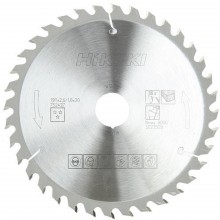 HiKOKI 752416 Sägeblatt Holz 165x20/30x1,6mm, 18