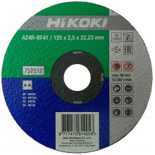 HiKOKI 752512 Trennscheibe 125x22,23x2,5mm