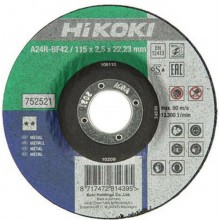 HiKOKI 752522 Trennscheibe 125x22,23x2,5mm