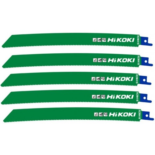 HiKOKI 752677 Säbelsägeblatt 225/203,5x19,0x0,9mm, 5 Stück