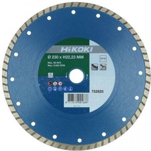 HiKOKI 752822 Diamant-Turboscheibe 125×22,2×6 mm