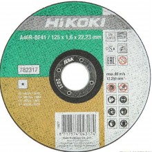 HIKOKI 782317 Trennscheibe für Edelstahl und Metall 125x22,23x1,6 mm
