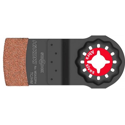 HiKOKI 782756 Sägeblatt für abrasive Materialien, 30x32x2 mm, HM Körnung 50