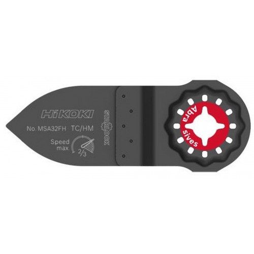 HiKOKI 782757 Sägeblatt für abrasive Materialien 32x53x1mm, HM-Korn 40
