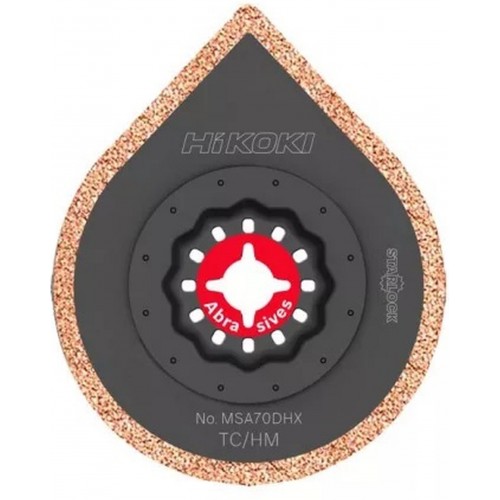 HiKOKI 782764 Sägeblatt für abrasive Materialien 70x2mm, HM Körnung 40