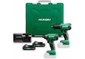 HiKOKI KC18DAWAZ Akku-Bohrschrauber Combo-Kit (2x 2,0Ah/18V)