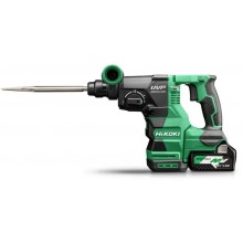 HiKOKI DH3628DAWRZ 36 V MultiVolt SDS-Plus Akku-Kombihammer (3,2J/36V/2x2,5Ah)