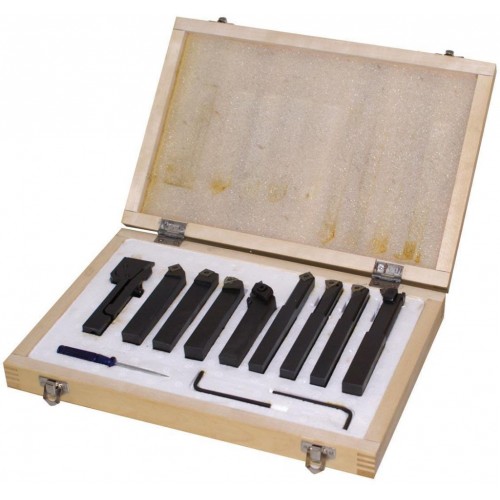 Holzmnann Drehmeissel SET (9tlg./10mm) 9TLG10 Holzmnann Drehmeissel SET (9tlg./10mm) 9TLG10