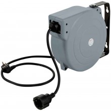 Holzmann Selbstaufziehende Trommel mit 15 m Kabel EKR15M_230V