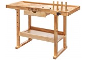 Holzmann Hobelbank inkl. Schublade & Spannbacken (150kg/1260x620mm) WB126