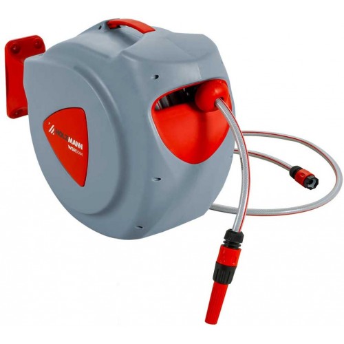 Holzmann Wasserschlauch Aufroller 30 lfm WSR30M