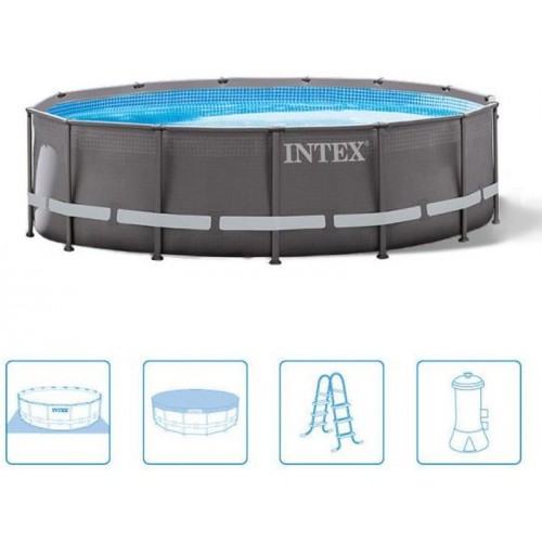 INTEX Ultra Frame Pool 488 x 122 (Set) 26322GN