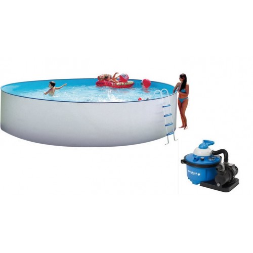 INTEX Stahlwandpool Set Nuovo 450 x 120 cm 011110+Sandfilteranlage
