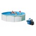 INTEX Stahlwandpool Set Nuovo de Luxe 460 x 120 cm 011150+Sandfilteranlage
